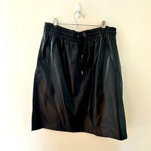 Downeast Vegan Leather Skirt